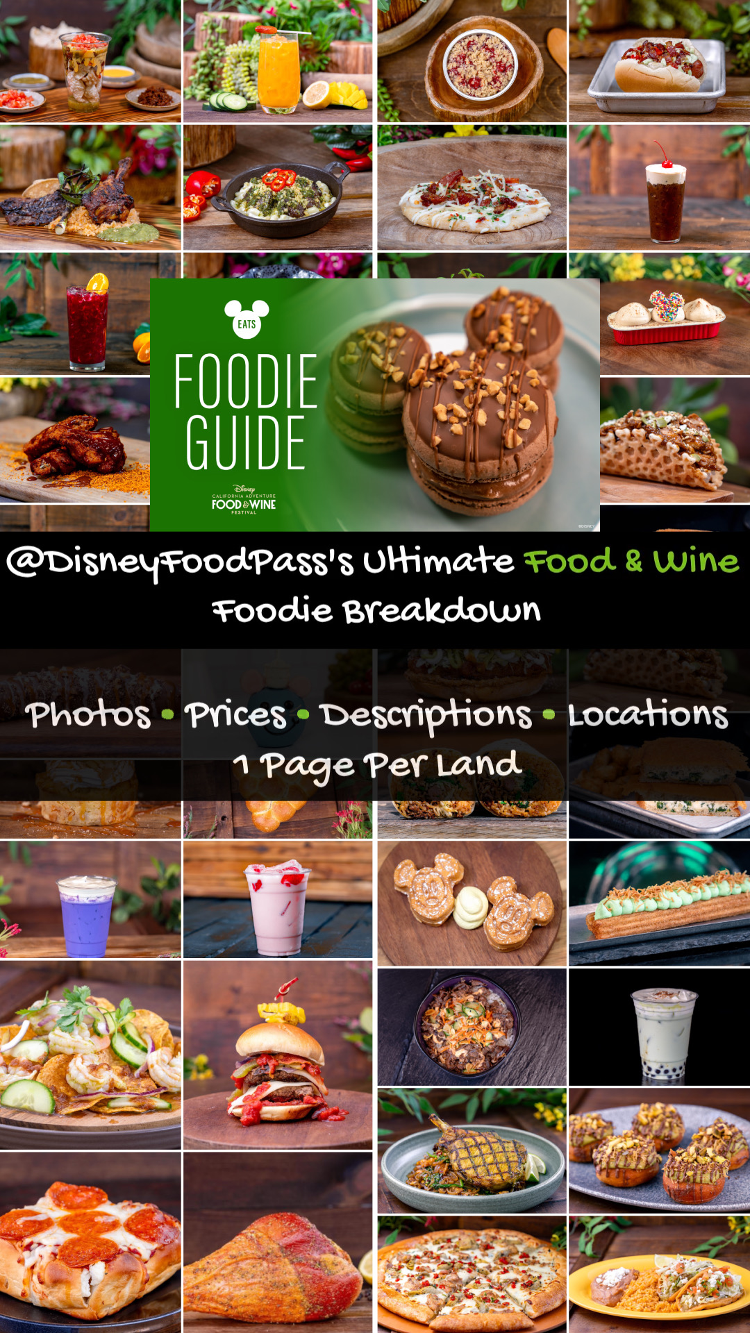 Poster for @DisneyFoodPass